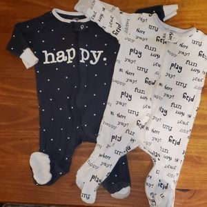 Baby boy/girl pjs. Size 3-6 mos
